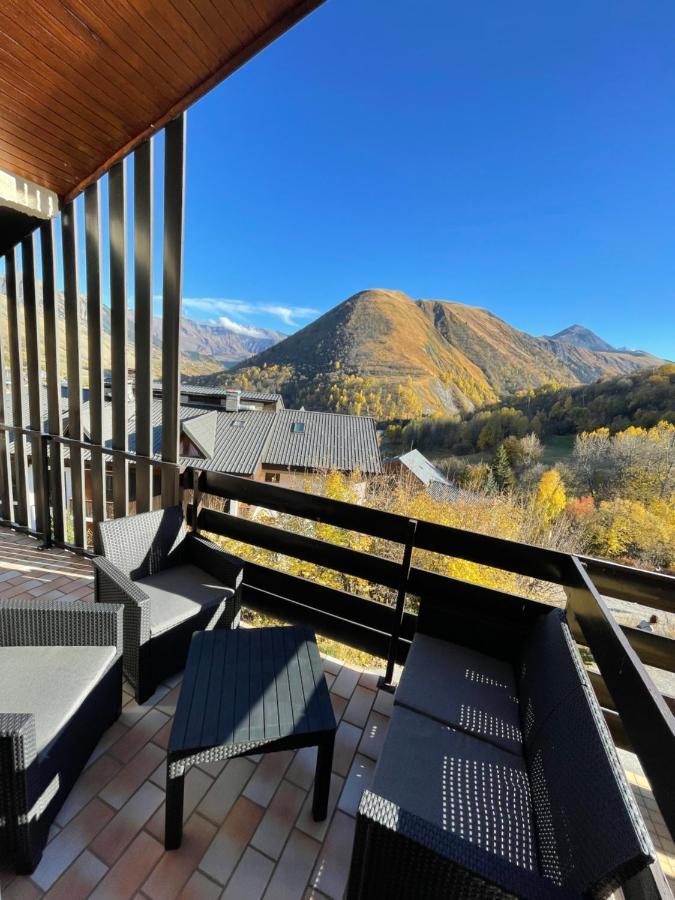Appartement Cosy 6 personnes très bien équipé ,Vue splendide, Terrasse, Spacieux,Bien situé, Randonnées,Ski Saint-Sorlin-dʼArves Esterno foto