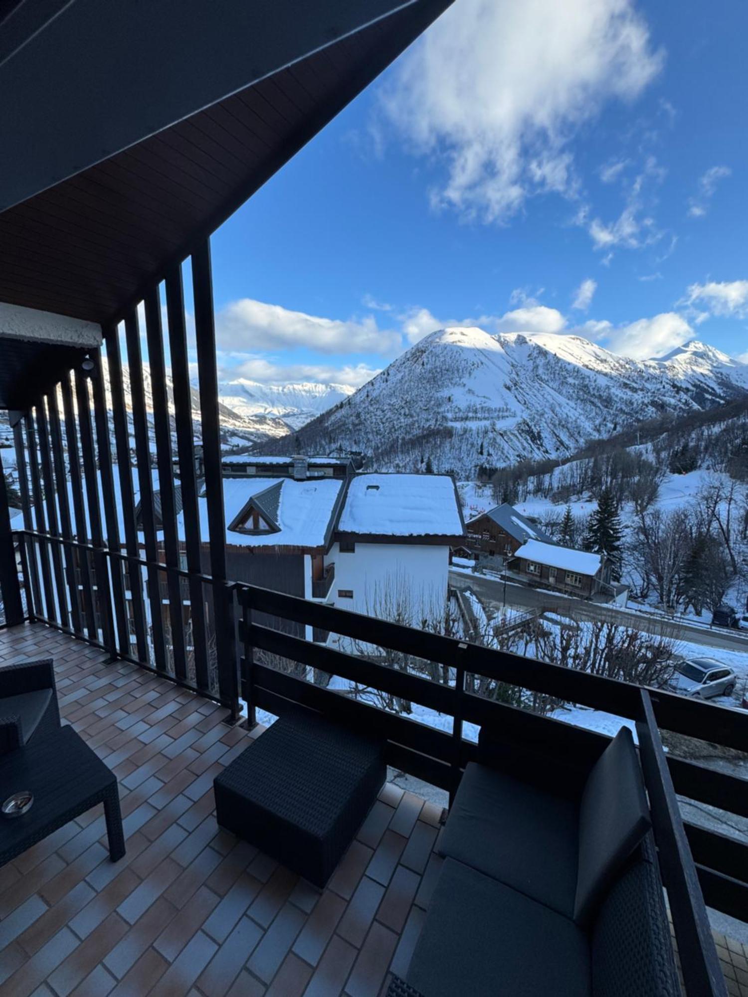 Appartement Cosy 6 personnes très bien équipé ,Vue splendide, Terrasse, Spacieux,Bien situé, Randonnées,Ski Saint-Sorlin-dʼArves Esterno foto